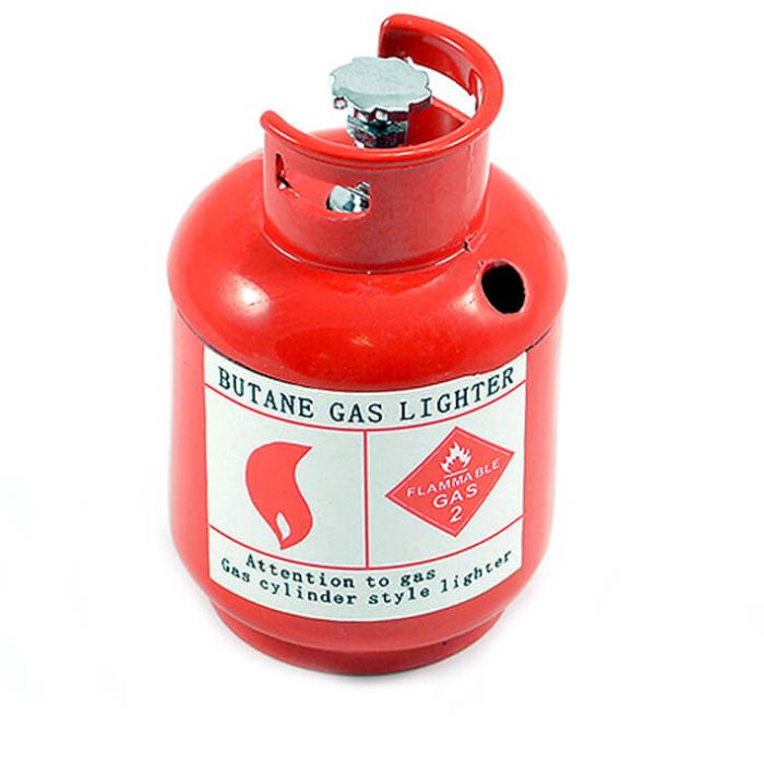 Fastrax Scale Painted Alloy Gas Bottle Red (FAST2349R) Fastrax Scale Painted Alloy Gas Bottle Red (FAST2349R)