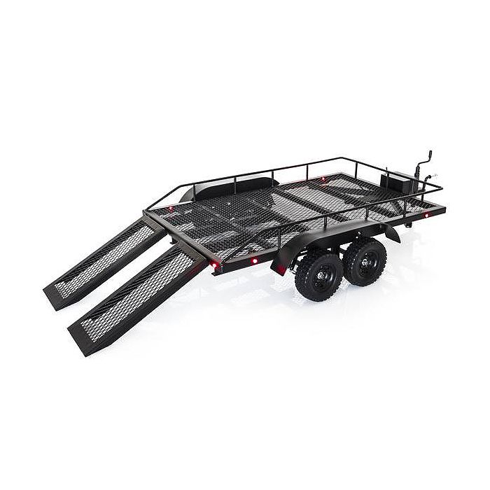 Fastrax Scale Dual Axle Truck Car Trailer W/Ramps & Leds (FAST2372L) Fastrax Scale Dual Axle Truck Car Trailer W/Ramps & Leds (FAST2372L)