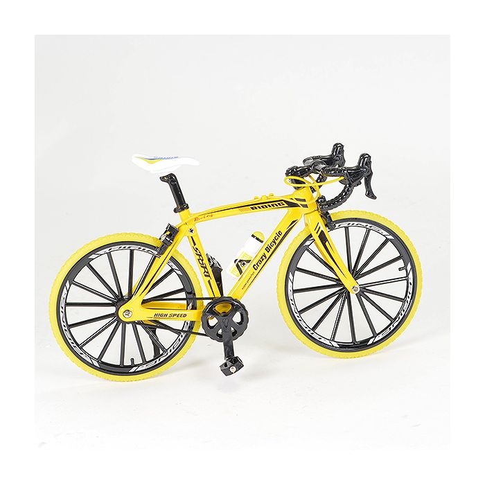 Fastrax Static Road Bike 20X12cm - Yellow (FAST2388Y) Fastrax Static Road Bike 20X12cm - Yellow (FAST2388Y)