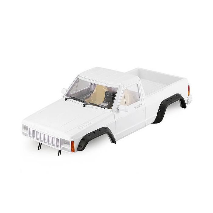 Fastrax 1:10th Rockee Pick-Up & Interior Hardbody 313mm - White (FAST2501W)
