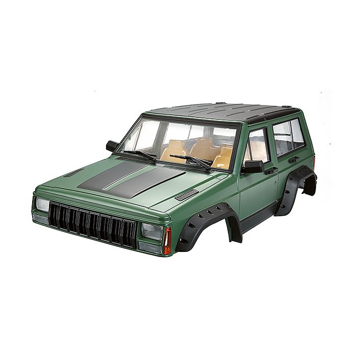 Fastrax 1:10th Rockee Fullcab & Interior Hardbody 313mm - Green (FAST2502GN)