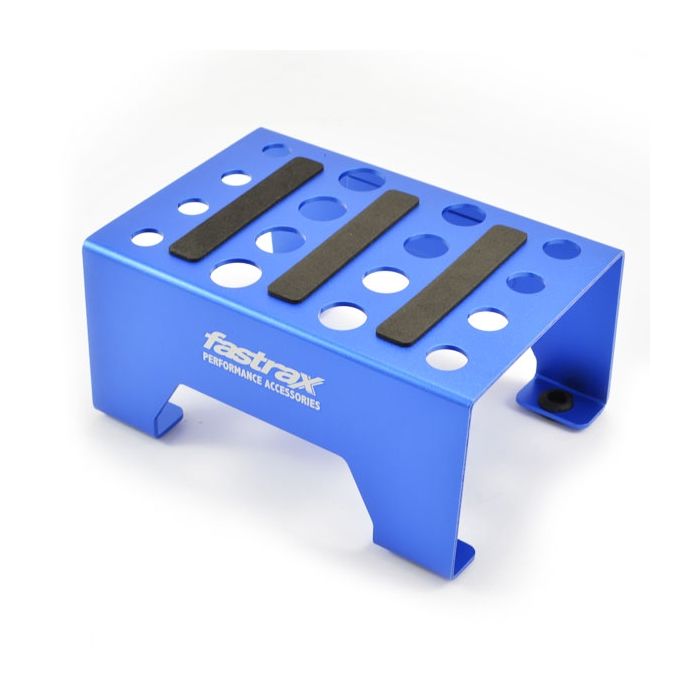 Fastrax Universal Aluminium Car Stand Blue Fastrax Universal Aluminium Car Stand Blue