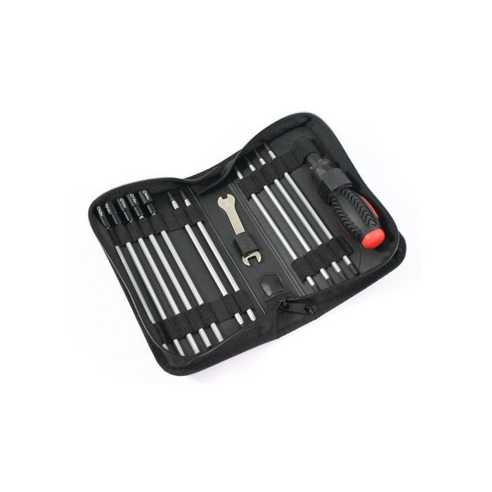 FASTRAX 19-in-1 TOOL BAG 3xSLOT, 3x PH 6xHEX, 4xNUT 1x 5/8mm WRENCH FASTRAX 19-in-1 TOOL BAG 3xSLOT, 3x PH 6xHEX, 4xNUT 1x 5/8mm WRENCH