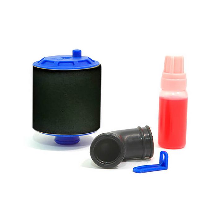 Fastrax 1:10th Air Filter Re-Buildable - Blue (FAST851B)