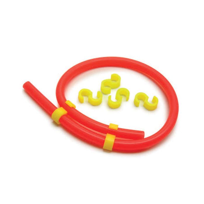 Fastrax Fuel Tube Clips (6) Yellow (FAST89) Fastrax Fuel Tube Clips (6) Yellow (FAST89)