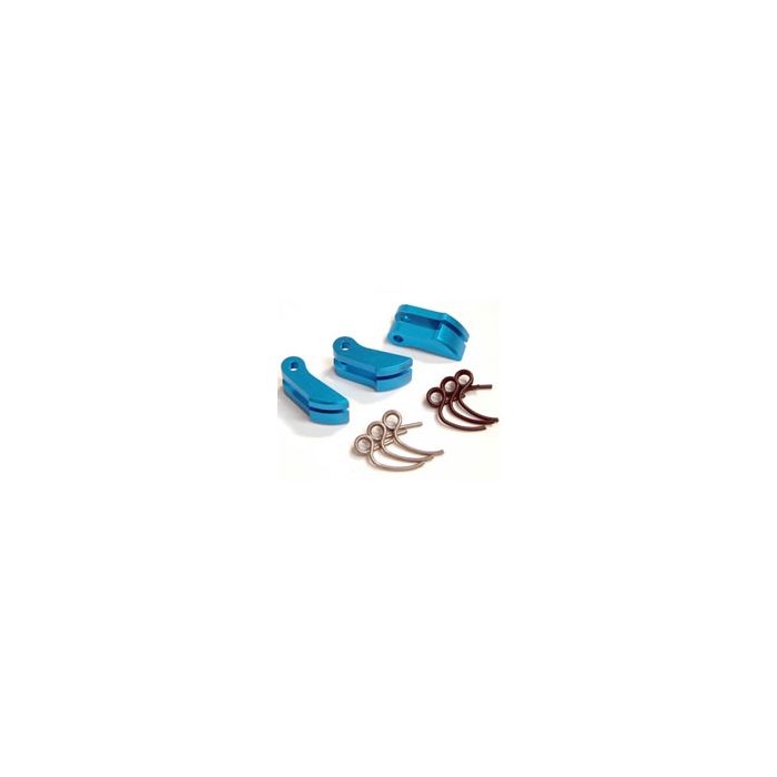 Fastrax Blue Alu. Lightweight Clutch Shoe (Inc 1.0 & 1.1mm Springs) Fastrax Blue Alu. Lightweight Clutch Shoe (Inc 1.0 & 1.1mm Springs)