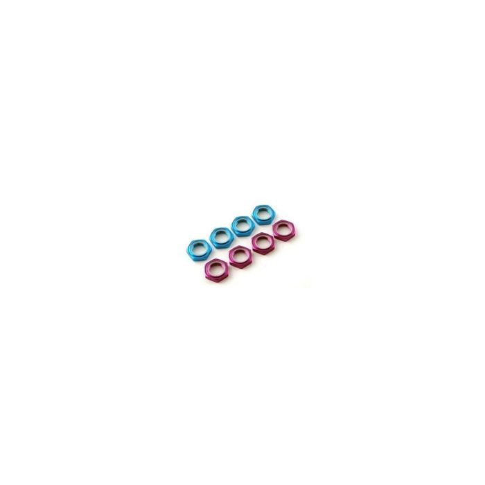 Fastrax 17mm X 1.25 Blue Serrated Wheel Nuts (4Pcs) Fastrax 17mm X 1.25 Blue Serrated Wheel Nuts (4Pcs)