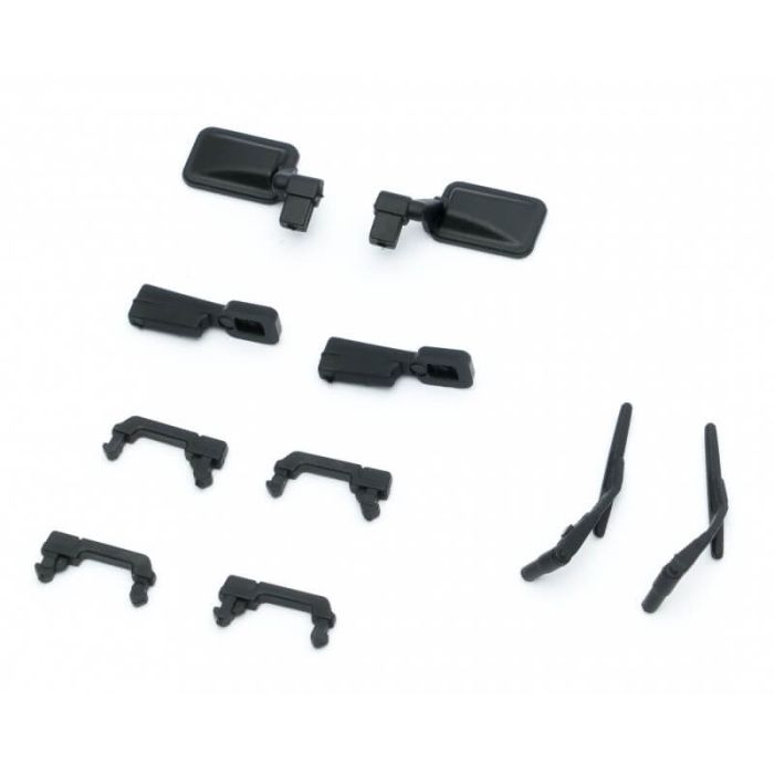 FMS 12482/12491 Rearview Mirror, Wiper And Handle (FMS-C3486) FMS 12482/12491 Rearview Mirror, Wiper And Handle (FMS-C3486)
