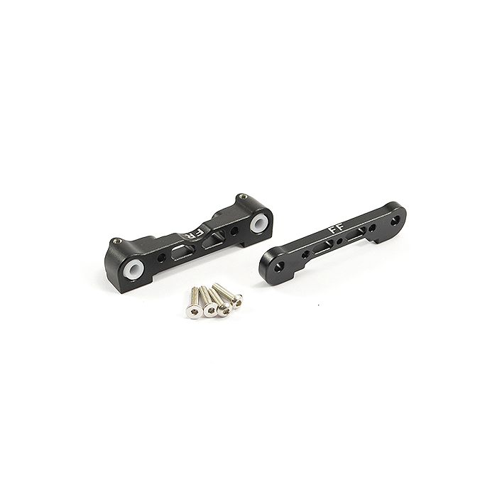 Fastrax Arrma Front Alu Lower Sus.Mounts-Kra/Out/Sen/Typ (FTAR007BK)