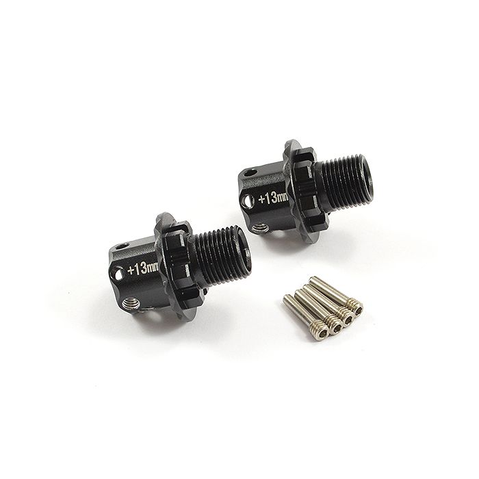 Fastrax Arrma Alu +13mm Hex Adaptors (Pr) - Kra/Sen/Typ (FTAR014BK) Fastrax Arrma Alu +13mm Hex Adaptors (Pr) - Kra/Sen/Typ (FTAR014BK)