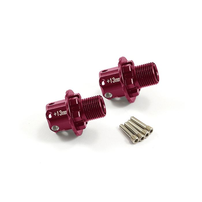 Fastrax Arrma Alu +13mm Hex Adaptors (Pr) - Kra/Sen/Typ (FTAR014R) Fastrax Arrma Alu +13mm Hex Adaptors (Pr) - Kra/Sen/Typ (FTAR014R)