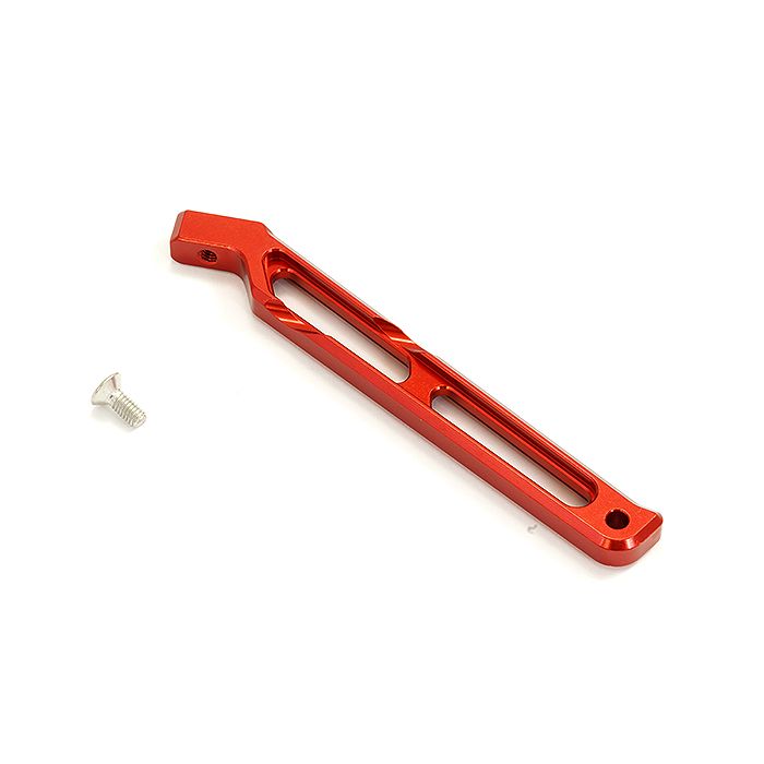 Fastrax Arrma Alu Rear Brace For 1/8 Kraton EXB 6S - Red (FTAR026R)
