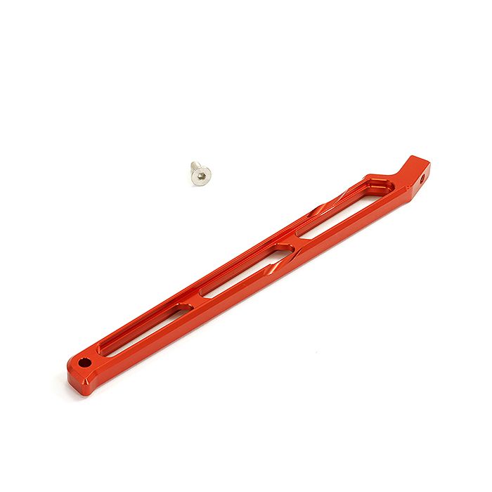 Fastrax Arrma Alu Short Brace Rear 1/8 Kraton EXB 6S - Red (FTAR027R)