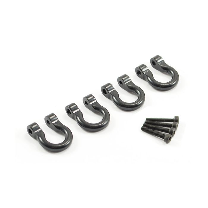 Fastrax TRX-4 Aluminium Shackles (4) (FTTX301BK) Fastrax TRX-4 Aluminium Shackles (4) (FTTX301BK)