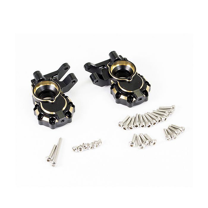 Fastrax TRX-4 Brass Bk Front Steering Knuckles (2) (FTTX314BRB) Fastrax TRX-4 Brass Bk Front Steering Knuckles (2) (FTTX314BRB)