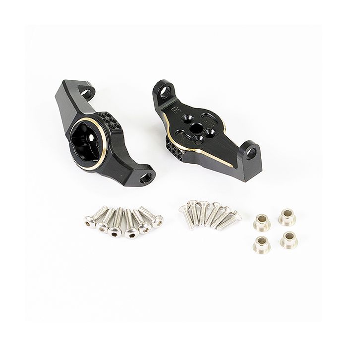 Fastrax TRX-4 Brass Bk Front Caster Block (2) (FTTX315BRB) Fastrax TRX-4 Brass Bk Front Caster Block (2) (FTTX315BRB)