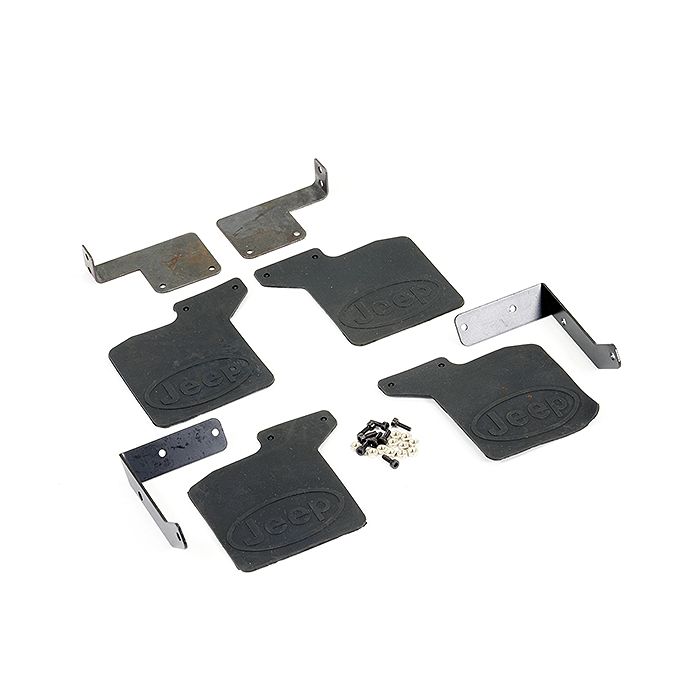 Fastrax TRX-4 Rubber Mudflaps & Alloy Mounts For Jeep (FTTX344) Fastrax TRX-4 Rubber Mudflaps & Alloy Mounts For Jeep (FTTX344)