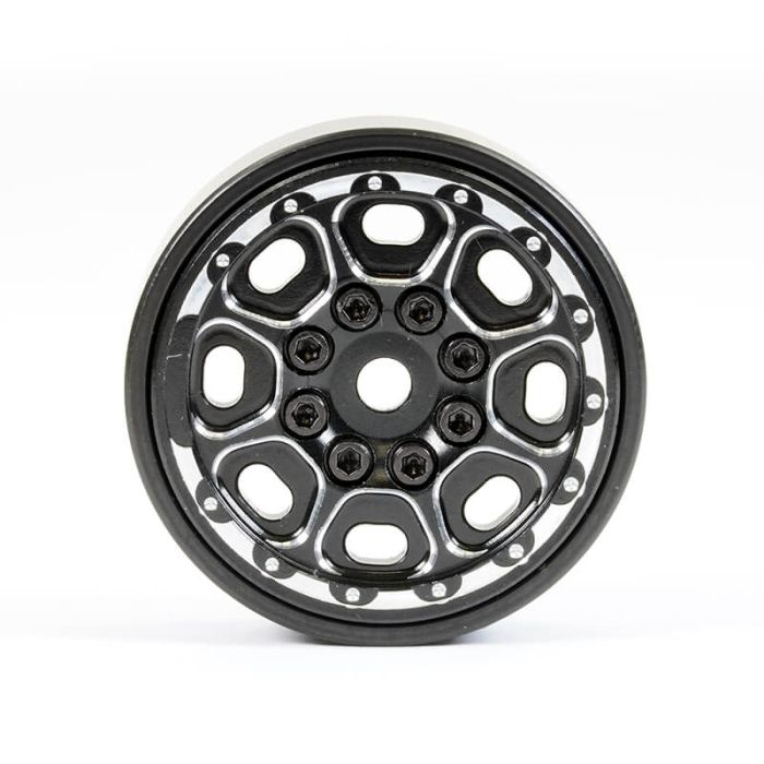 Fastrax TRX-4M Cnc Beadlock Wheels (4) - Black (FTTX468BK) Fastrax TRX-4M Cnc Beadlock Wheels (4) - Black (FTTX468BK)