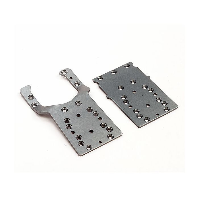 FTX Rokatan Front & Rear Alu Chassis Plates (FTX10132)