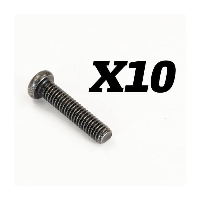 FTX Rokatan Round Head Cross Screw M2.5X12 (FTX10180) FTX Rokatan Round Head Cross Screw M2.5X12 (FTX10180)