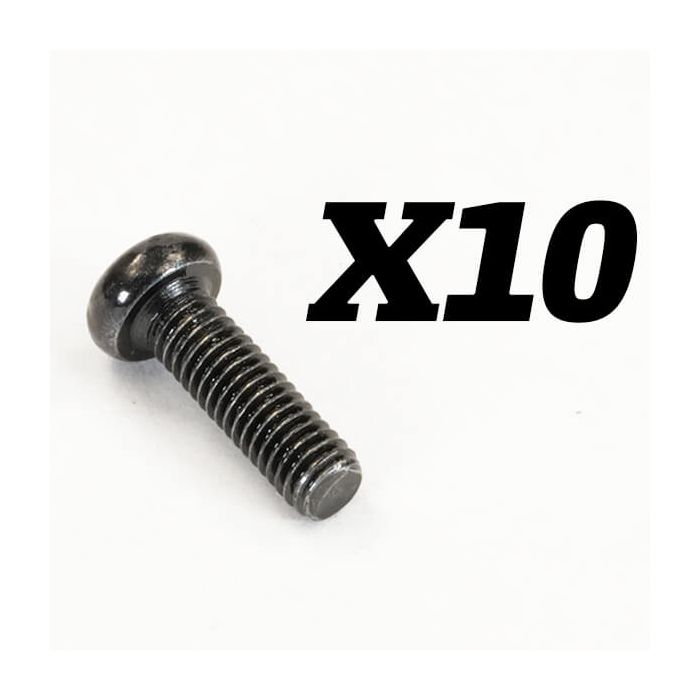FTX Rokatan Round Head Cross Screw M3X10 (FTX10184) FTX Rokatan Round Head Cross Screw M3X10 (FTX10184)