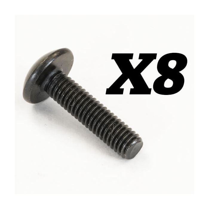 FTX Rokatan Dome Head Cross Screw M3X12 (FTX10204) FTX Rokatan Dome Head Cross Screw M3X12 (FTX10204)