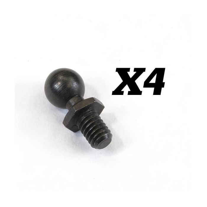 FTX Ball Stud 4mm (4pcs) (FTX10350) FTX Ball Stud 4mm (4pcs) (FTX10350)