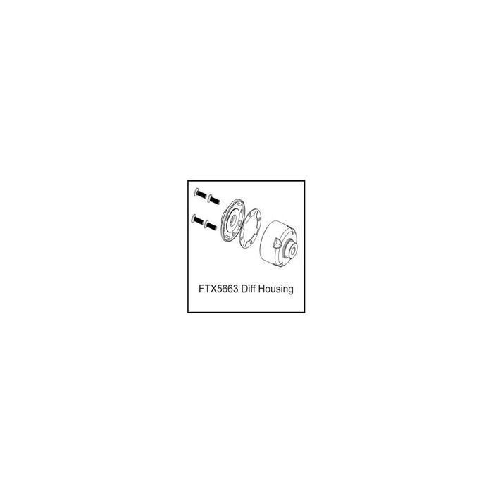 FTX Differential Housing (Rampage/Outrage) FTX Differential Housing (Rampage/Outrage)