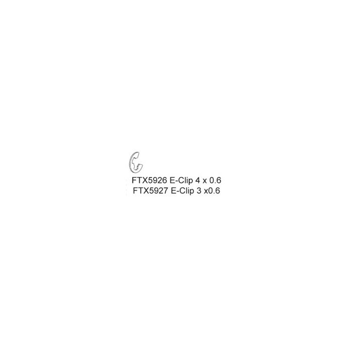 FTX E-Clip 3X0.6mm FTX E-Clip 3X0.6mm