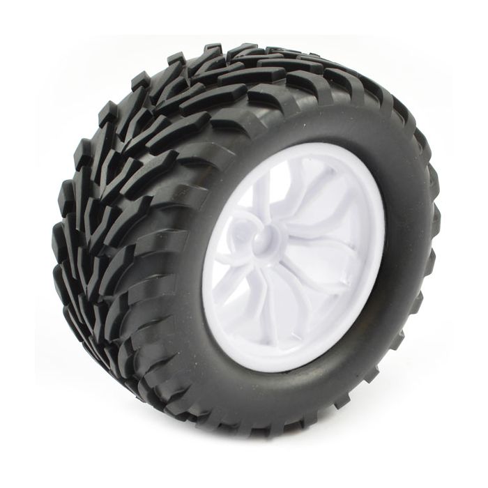 FTX Bugsta Mounted Wheel/Tyre Complete Pair - White (FTX6447W) FTX Bugsta Mounted Wheel/Tyre Complete Pair - White (FTX6447W)