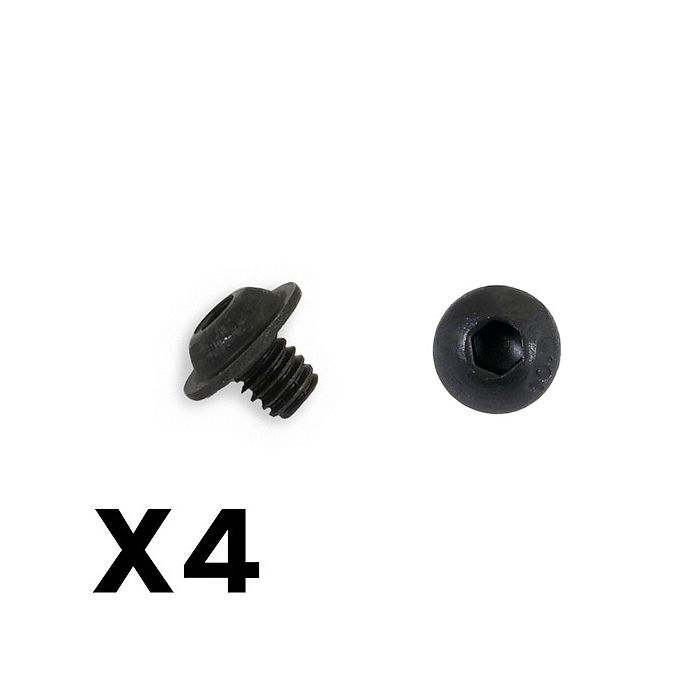 FTX Ring Self Tapping Screw 2.5*3 4pcs (FTX6534)