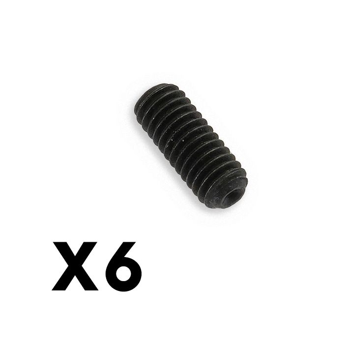 FTX Droop Set/Grub Screws M4*10 6pcs (FTX6543) FTX Droop Set/Grub Screws M4*10 6pcs (FTX6543)