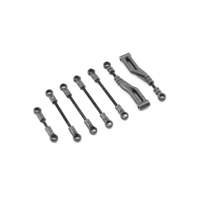 FTX Surge Front Upper, Steerin G, Rr Upper & Servo Link Set (FTX7250)