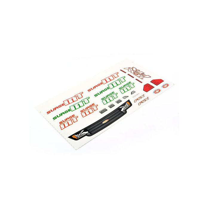 FTX Surge Monster Truck Decal Sheet (FTX7275MT) FTX Surge Monster Truck Decal Sheet (FTX7275MT)