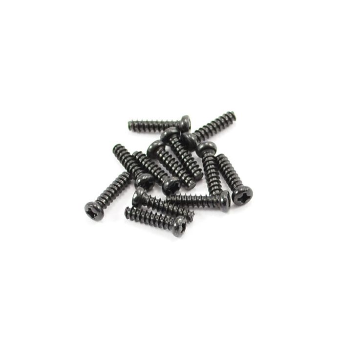 FTX ROUND HEAD SELF TAPPING SCREW 2.6 X 10MM (12) FTX ROUND HEAD SELF TAPPING SCREW 2.6 X 10MM (12)