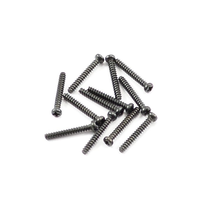 FTX ROUND HEAD SELF TAPPING SCREWS 2.6 X 18MM (12) FTX ROUND HEAD SELF TAPPING SCREWS 2.6 X 18MM (12)