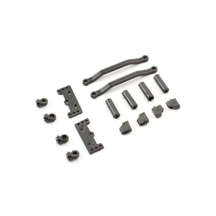 FTX IBEX SERVO MOUNT,SERVO RETAINER & STEERING RODS FTX IBEX SERVO MOUNT,SERVO RETAINER & STEERING RODS