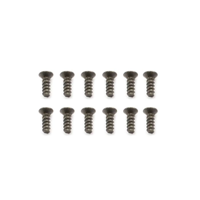 FTX IBEX COUNTERSUNK SELF TAPPING SCREWS 2X6MM (12) FTX IBEX COUNTERSUNK SELF TAPPING SCREWS 2X6MM (12)