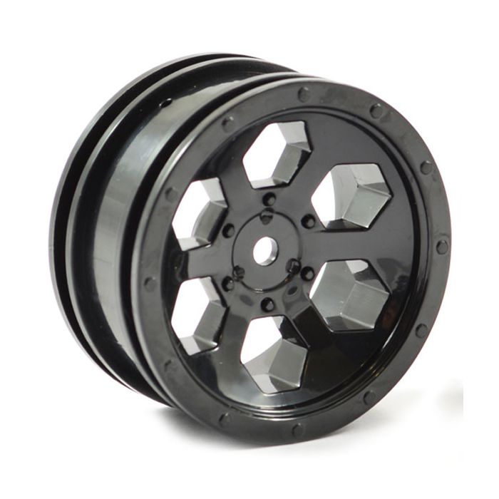 FTX Outback 6Hex Wheel (2) - Black (FTX8168B) FTX Outback 6Hex Wheel (2) - Black (FTX8168B)