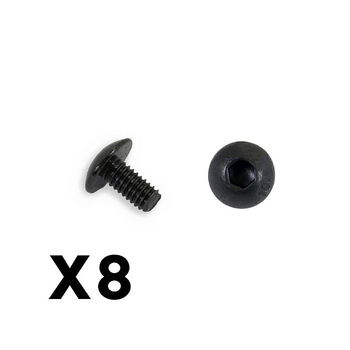 FTX Outback Button Head Screw M2.5*5 (8) (FTX8225) FTX Outback Button Head Screw M2.5*5 (8) (FTX8225)