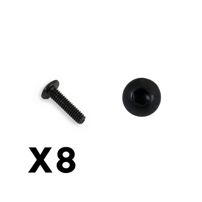 FTX Outback Button Head Screw M2*8 (8) (FTX8228) FTX Outback Button Head Screw M2*8 (8) (FTX8228)