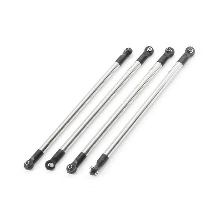 FTX Outback 2.0 Nickel Plated Steel Side Linkage 100mm (4pcs) (FTX8265) FTX Outback 2.0 Nickel Plated Steel Side Linkage 100mm (4pcs) (FTX8265)