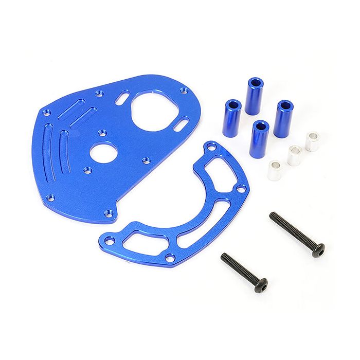 FTX Mauler Aluminium Motor Mount Plate - Blue (FTX8840B) FTX Mauler Aluminium Motor Mount Plate - Blue (FTX8840B)