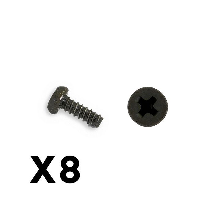 FTX Outback Mini 3.0 Round Hea D Self Tapping Screw 1.7X5 (8P (FTX8918) FTX Outback Mini 3.0 Round Hea D Self Tapping Screw 1.7X5 (8P (FTX8918)