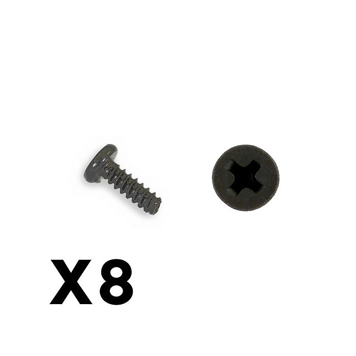 FTX Outback Mini 3.0 Round Self Tapping Screw 2X6 (8pcs) (FTX8922) FTX Outback Mini 3.0 Round Self Tapping Screw 2X6 (8pcs) (FTX8922)
