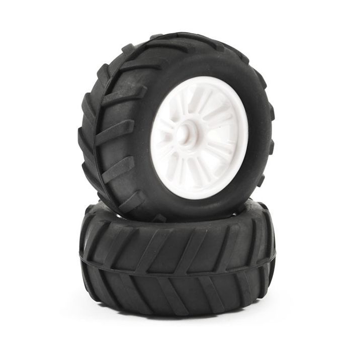 FTX Comet Monster Front Mounted Tyre & Wheel White (FTX9072W) FTX Comet Monster Front Mounted Tyre & Wheel White (FTX9072W)