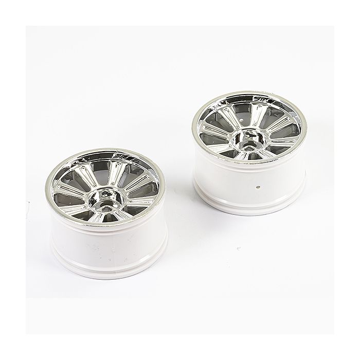 FTX Comet Monster /Truggy Rear Wheel Chrome Plated (FTX9073C) FTX Comet Monster /Truggy Rear Wheel Chrome Plated (FTX9073C)