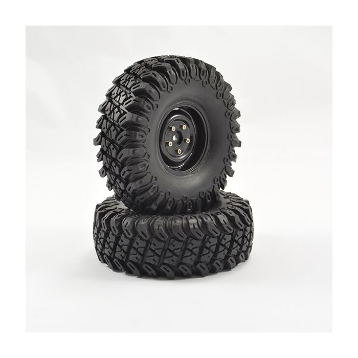 FTX Outback Fury Pre-Mounted 1.9" Wheel & Tyre (Pr) (FTX9166B) FTX Outback Fury Pre-Mounted 1.9" Wheel & Tyre (Pr) (FTX9166B)