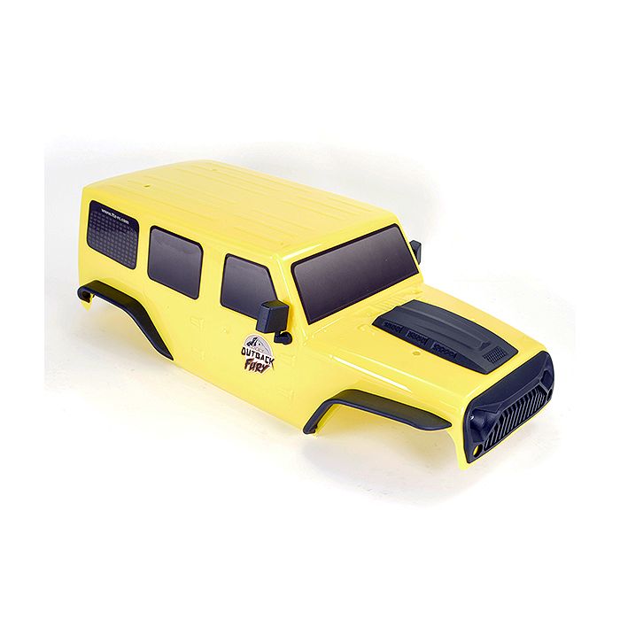 FTX Outback Fury Bodyshell Pvc - Yellow - Complete Set (FTX9209YC) FTX Outback Fury Bodyshell Pvc - Yellow - Complete Set (FTX9209YC)