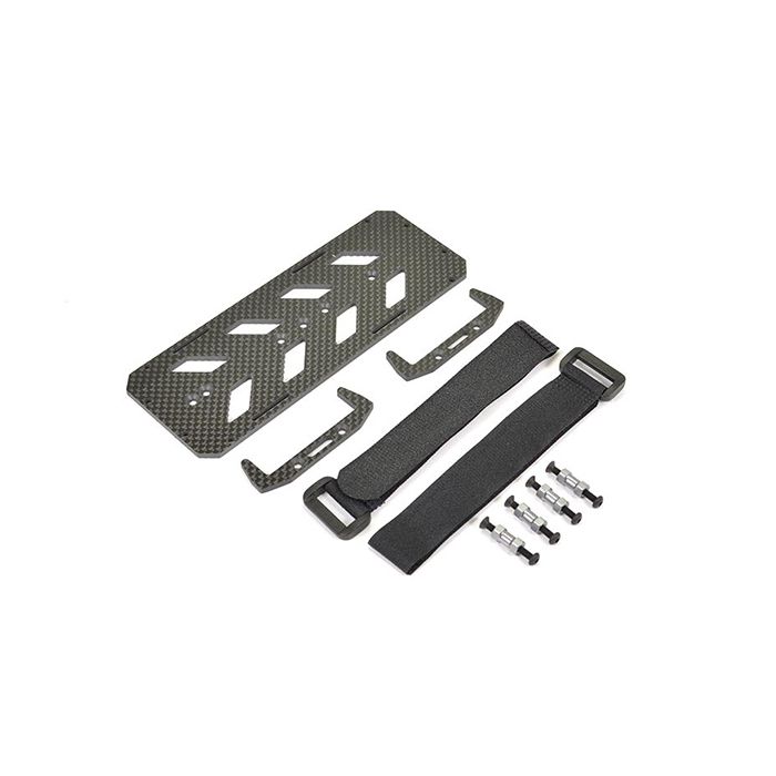 FTX Fury X/Hi-Rock Carbon Fibre Battery Tray & Hook And Loop Fastening Straps (FTX9248) FTX Fury X/Hi-Rock Carbon Fibre Battery Tray & Hook And Loop Fastening Straps (FTX9248)